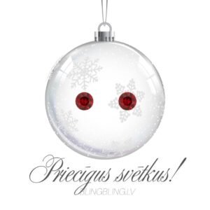 #2 Sudraba auskari  - Scarlet